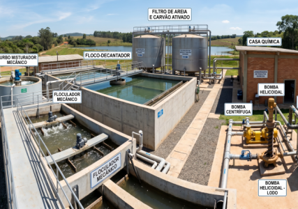 Estação de Tratamento de Água (ETE)